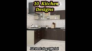 10 modern Kitchen design 2024🏠10 latest kitchen design kitchendesign kitchen [upl. by Hnao461]