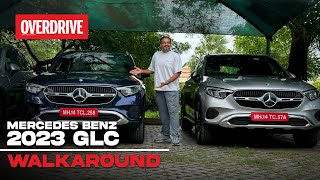 2023 MercedesBenz GLC walkaround Indiaspec  OVERDRIVE [upl. by Guido]