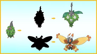 What if Pokemon had more Evolution Stages Burmy  Wormadam  Mothim [upl. by Kendal]