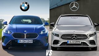 2024 BMW 1 Series vs 2024 MercedesBenz AClass Which Luxury Hatchback Wins [upl. by Niltac]