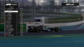 ❗Lewis Hamilton Vs George Russell❗Race F1 Yas Marina Abu Dhabi Grand Prix AbuDhabiGP 2024 [upl. by Bonner]