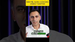 İsim fiil soru çözümü  Video Tanıtımı [upl. by Morice]