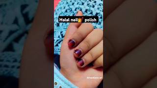 Halal nail💅 polishtrending mehndi name nails youtubeshorts viralvideo [upl. by Garrot475]