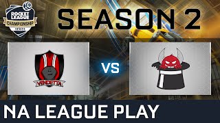 Vendetta vs Deception NA League Play Week 1  RLCS S2 [upl. by Nosila]