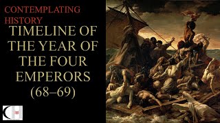 TIMELINE OF THE YEAR OF 4 EMPERORS WITH NARRATION [upl. by Janka]