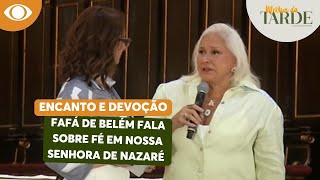 Fafá de Belém celebra a preparação do Círio de Nazaré quotAmor tão grandequot [upl. by Novyar32]