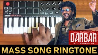 Darbar  Chumma Kizhi Mass Song Ringtone  Cover By Raj Bharath  Rajinikanth  Anirudh [upl. by Adnac]