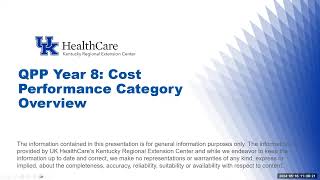 QPP 2024 Webinar Quality amp Cost Categories [upl. by Akirdnas]