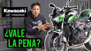 Kawasaki Z400 🤔 ¿Qué tan buena es 🫣  Cam Daza [upl. by Spiro]