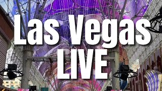 Downtown Las Vegas Live On Fremont Street [upl. by Scheld]