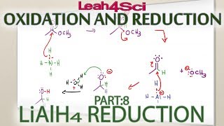 Lithium Aluminum Hydride LiAlH4 Reduction Reaction  Mechanism [upl. by Kaliski]