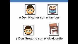 Cancion con pictogramas  DON NICANOR [upl. by Lanaj]