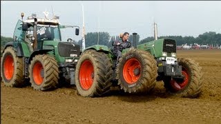 Ploughing Fendt 614 S favorit amp Fendt 930 vario [upl. by Trinia161]