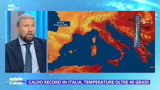 Caldo record in Italia le previsioni per ferragosto  Estate in diretta 13082024 [upl. by Bee]