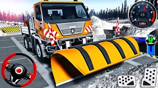 NEW Winter Ski Park Snow Driver 3D  Big Plow Truck Driving Simulator  Android GamePlay [upl. by Aldarcie]