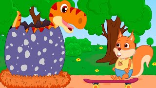 Bridie Squirrel  Ovo espacial Animé Desenho Infantil em Português Brasil [upl. by Eintirb]