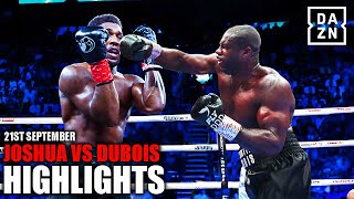 Anthony Joshua VS Daniel Dubois  FULL FIGHT HIGHLIGHTS [upl. by Estren]