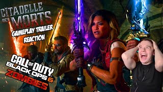 Citadelle Des Morts Gameplay Trailer Reaction amp Breakdown  Black Ops 6 Zombies [upl. by Alehc]