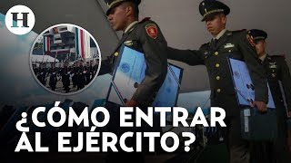 Heroico Colegio Militar Estos son los requisitos para entrar y el sueldo que tendrías al egresar [upl. by Reaht896]