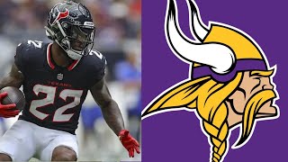 Minnesota Vikings Trade For Cam Akers Fantasy Football  NFL News [upl. by Mimi]