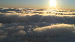 Liquid Earth Ambient Video Cloud Flight [upl. by Luther]