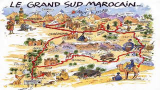 Maroc  Morocco  circuit Grand Sud [upl. by Iyre]