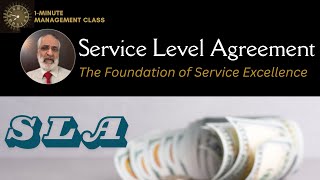 Service Level Agreement The Foundation of Service Excellence 1Minute Management Class [upl. by Ing]