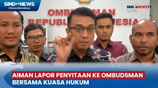 Aiman Witjaksono Lapor ke Ombudsman soal Penyitaan HP hingga Whatsapp oleh Polda Metro Jaya [upl. by Wandie]