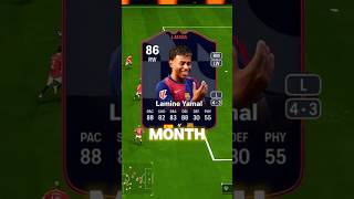 POTM LAMINE YAMAL REVIEW 🔥 fc25 eafc25 ultimateteam lamineyamal trending review youtubeshort [upl. by Krenek]