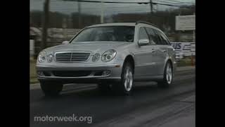 Motorweek 2004 MercedesBenz EClass Wagon Road Test [upl. by Ettener11]