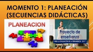 Soy Docente MOMENTO 1 PLANIFICACIÓN [upl. by Kinch644]