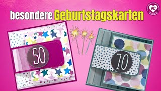 Double Flapover besondere Geburtstagskarte mit Pfiff  Stampin Up [upl. by Ivie]