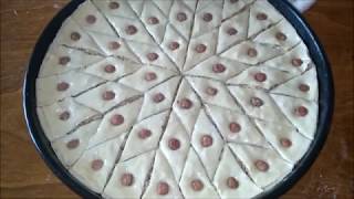 Baklava recipe Pakhlava  Azərbaycan paxlava resepti [upl. by Bushey]