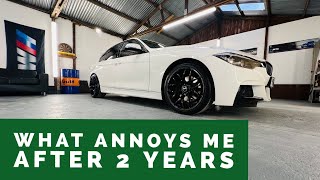 BMW f30 330d 2 years of ownershipwhat are the bad points👎 [upl. by Aninaig]