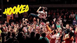 THE BEST FLIPS IN TRICKING HISTORY Hooked 2018 Day 2 [upl. by Etteraj465]