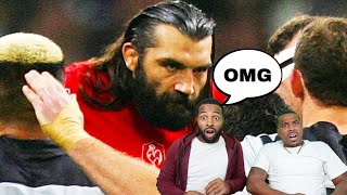 THIS SPORT SHOULD BE ILLEGAL🤯🤯The Most Feared Rugby Players Reaction [upl. by Jobe]