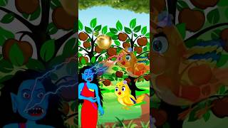 সোনার আপেল।story cartoon funny viralshorts ytshorts funny tiktok comedy animation new [upl. by Assilanna]