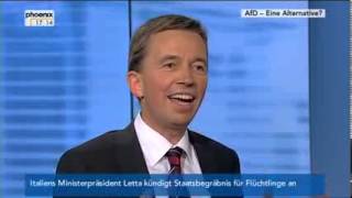 Bernd Lucke entlarvt die mediale Diffamierungskampagne gegen die AfD [upl. by Eicyak]