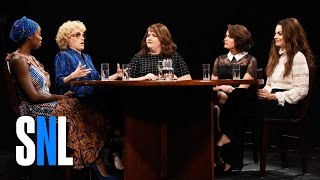 Actress Round Table  SNL [upl. by Atekal826]