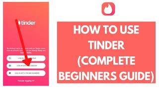 How to Use Tinder Quick Tutorial  Complete Beginners Guide [upl. by Godspeed]