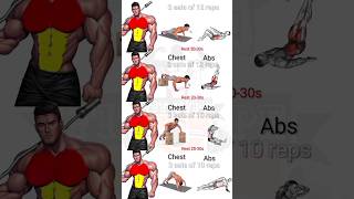 chest abs exercise workout atworkouteercisehome [upl. by Suivatram]