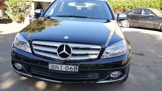 2008 Mercedes Benz C200 Kompressor 55000 klms since new [upl. by Rinum951]