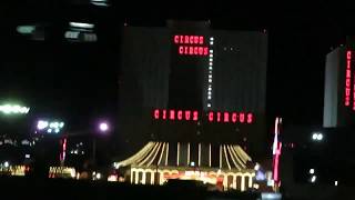 Las Vegas Nevada night ride on the monorail [upl. by Enavi]