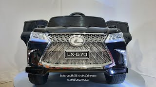 040 Lexus LX570 Akülü Araba 4x4 Jip Beşik Modu vs En Donanımlısı [upl. by Nahshon156]