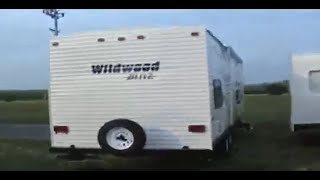 26QB LOADED WILDWOOD BLITZ TRAVEL TRAILER BUNKHOUSE [upl. by Yrrap392]