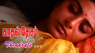 Kadhal Desam Movie Songs  Thendrale Song  Abbas  Vineeth  Tabu  Vadivelu  ARRahman [upl. by Kathlin]