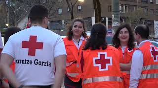 PreventivosCruzRoja  Cobertura Sanitaria de la Marcha Cicloturista Bilbao Bilbao [upl. by Shepley]