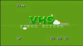 free VHS green screen for overlays  chill background music [upl. by Dorcus633]