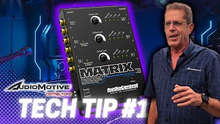 Tech Tip Tuesday eps1 audiocontrol Matrix Plus [upl. by Romanas]