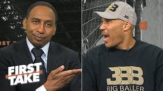 LaVar Ball says LaMelo will be the No 1 pick in the 2020 NBA Draft amp talks LonzoZion  First Take [upl. by Yseult]